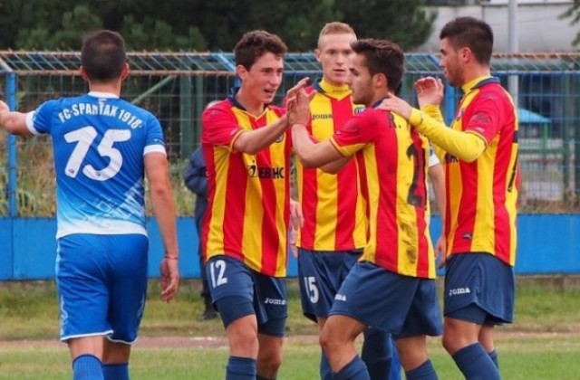 Спартак загуби с 1:7 от Левски