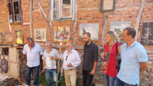 Пленер Косана в родното място на Св Иван Рилски