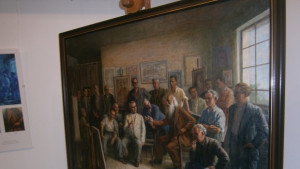 Откриха уникална изложба с творби на 21 художници свързани с