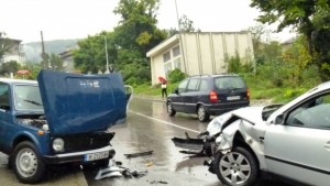 Челен сблъсък между два автомобила в Шумен причинен от пиян