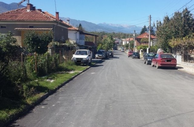 Приключи смяната на водопровода и асфалтирането в село Мосомище