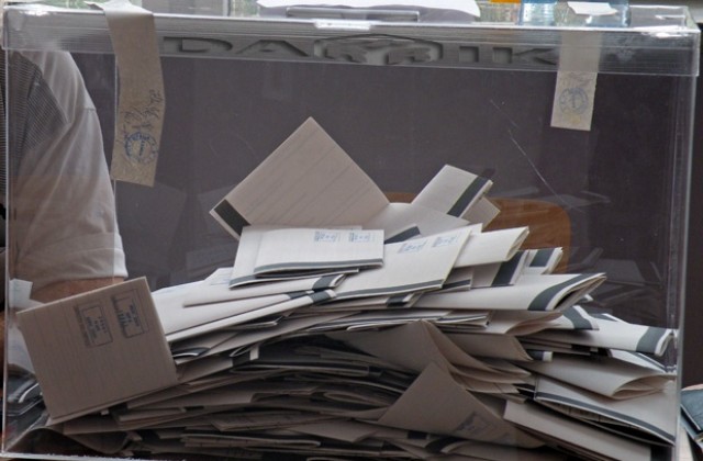 Резултати Враца при 88 % обработени протоколи