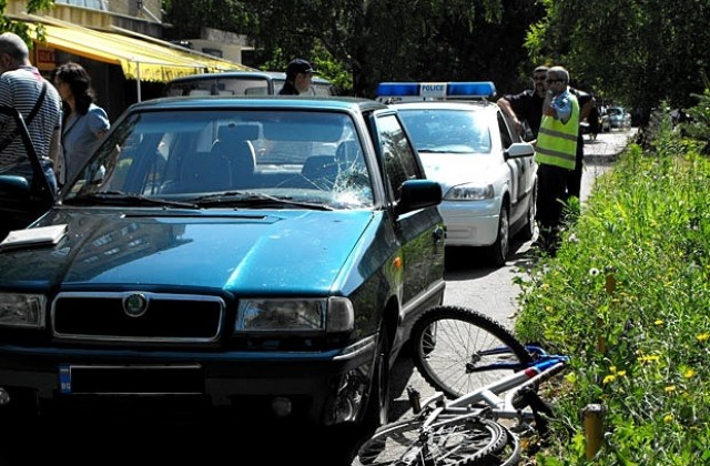 Велосипедист пострада до цирковата площадка