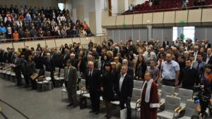 Удостоиха факултет Електротехника електроника и автоматика с награда плакет Русе