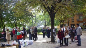 Добричлии се включиха в протест Народите срещу фракинга и корпорациите
