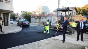 Продължава ремонтът на улиците в Аспарухово