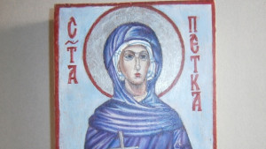 Деца рисуваха духовната закрилница на Габрово Св Петка Българска