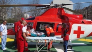 Транспортираха с хеликоптер сърдечно болен мъж от В Търново