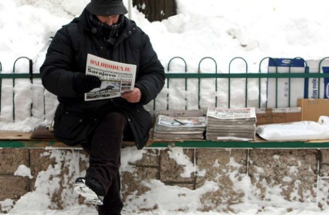 Първи сняг падна в Сараево и Баня Лука