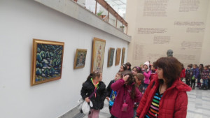 Първокласници от София полазиха галерията на Майстора