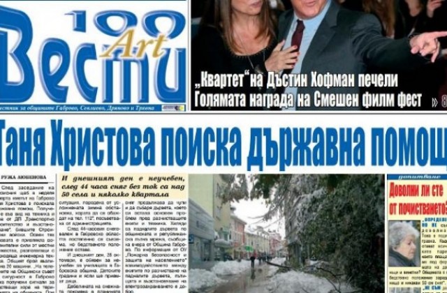 Най-рано е падал сняг в Габрово на 27 септември 1970 г., а най-късно - на 31 декември 1999 г.