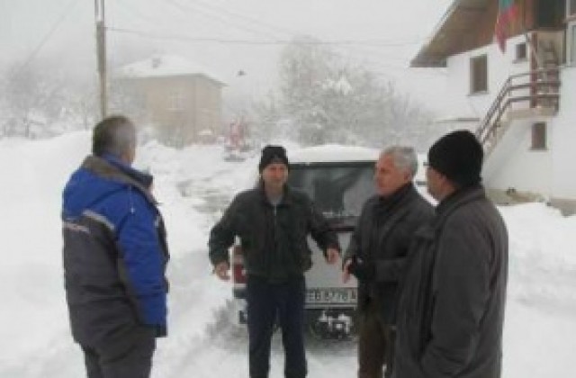 Ситуацията в община Трявна е нормална за зимните условия