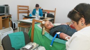 Атрактивна акция за кръводаряване в Кюстендил