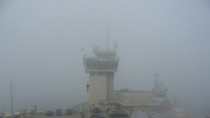 Мъгла затруднява работата на пристанището