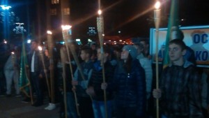 Благоевград почете будителите с факелно шествие
