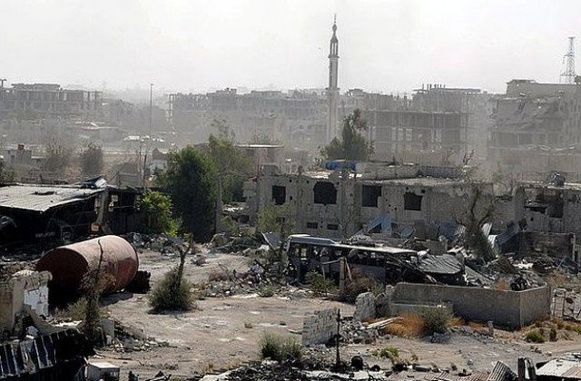 11 деца загинаха в бомбардировка, засегнала училище в Дамаск