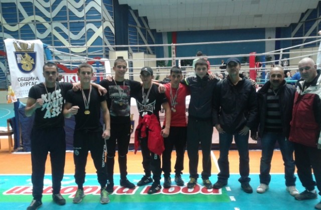 Осем отличия за Локомотив от турнир по ММА в Бургас