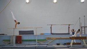 Откриха обновената зала по гимнастика