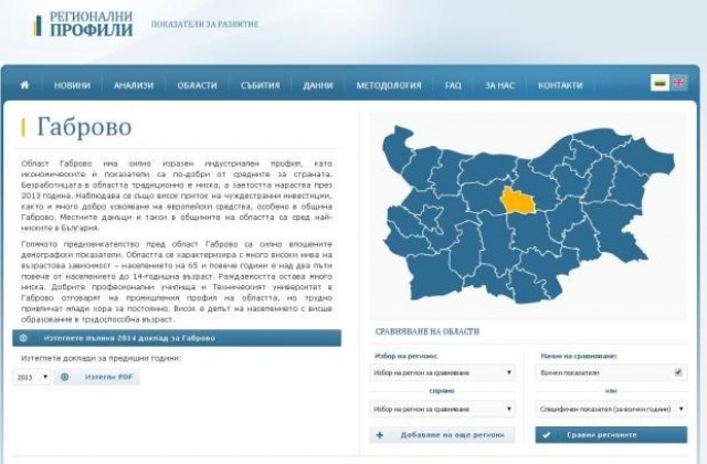 Област Габрово е шампион в усвояването на европейски средства