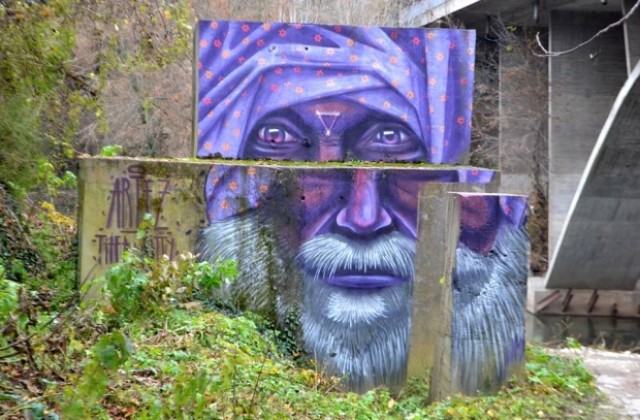 Атрактивна рисунка се появи край Янтра