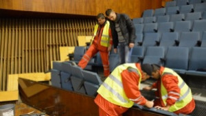 Ремонтът на Спортна зала гълта близо 10 милиона