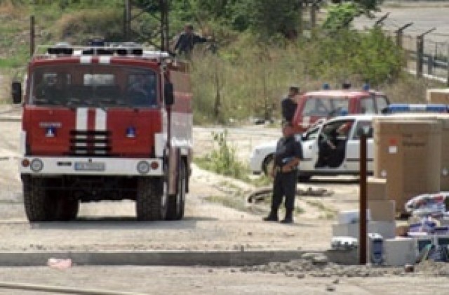 Умишлен палеж унищожи 250 бали слама и люцерна