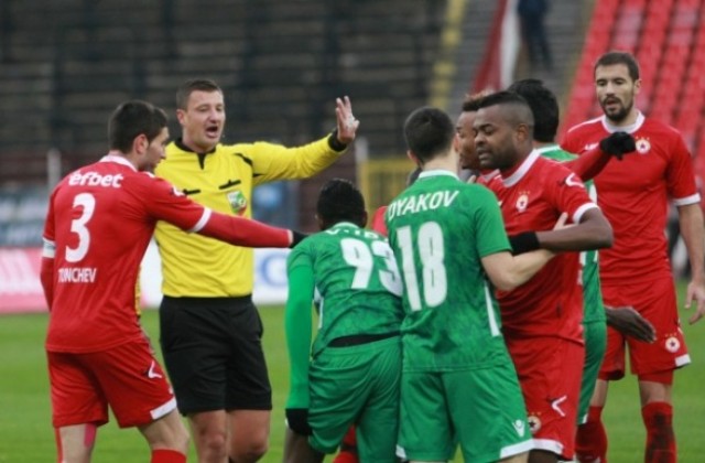 ЦСКА и Лудогорец завършиха 1:1