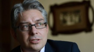 Министърът на културата от служебното правителство Мартин Иванов изнася открит