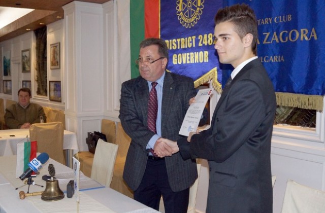 Стипендиант на „Ротари” мисли за обучение в Германия