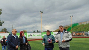 ГЕРБСапарева баня с подкрепа към местните футболни отбори