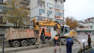 Търговище остава с разкопани улици фирматаизпълнител по ВиК проекта преустанови
