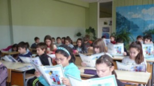 Ученици с участие в Европейската седмица за намаляване на отпадъците