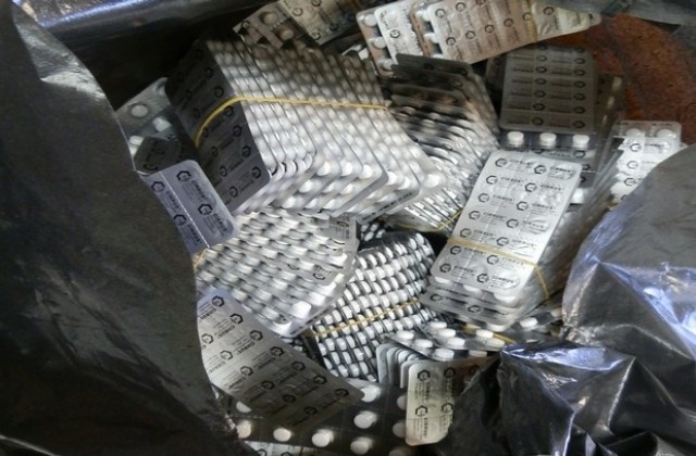 Десетки хиляди таблетки с псевдоефедрин задържаха на Капитан Андреево