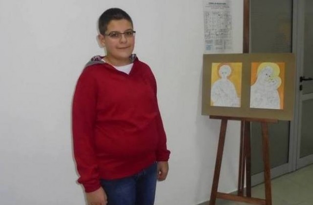 Дете- чудо подреди първа самостоятелна изложба във Велико Търново
