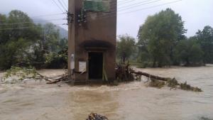 Бедствено положение в община Раднево наводнени са около 50 къщи