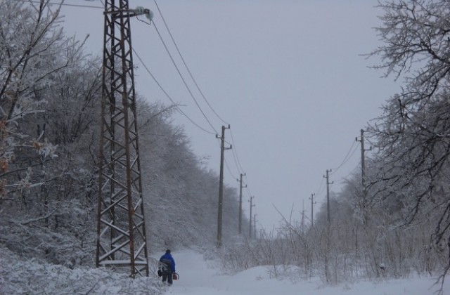 Възстановено е електричеството на територията на област Видин