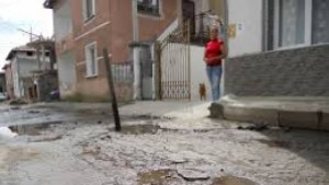 Улица Ален мак в кв Изток е наводнена