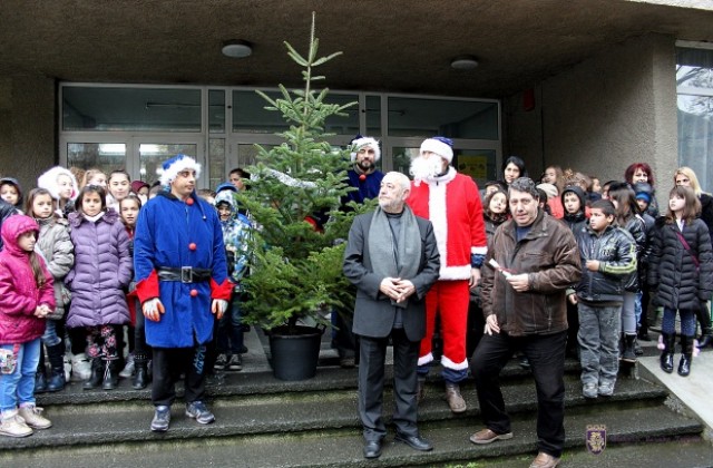 Над 50 живи коледни дръвчета грейват в детските градини и училища