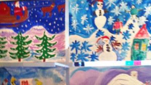 Изложба Коледни трепети в читалище Братство