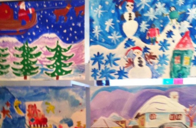 Изложба  „Коледни трепети в читалище Братство