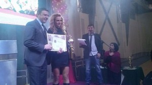 Албена Ситнилска е найдобрият спортист за 2014 г в Благоевград