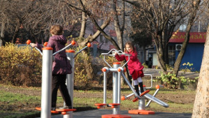 Нова фитнес площадка радва старозагорци в парк Тракия