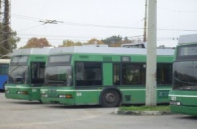 График на движение на тролейбусите по празниците