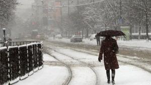 В Хасковско краткотрайни превалявания от мокър сняг