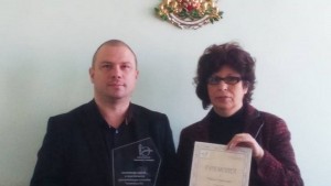 Поредно национално отличие получи кметът на Червен бряг