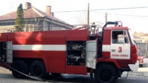 Горя БМВ в Ямбол