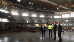 Ремонтът на зала Конгресна върви с пълна пара