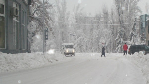 В Хасково днес студ и сняг