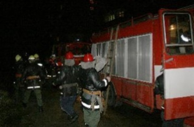 Мъж пострада при пожар на апартамент в Горна Оряховица