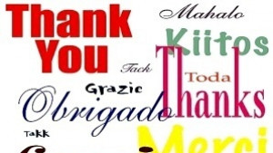 11 януари Международен ден на думата Благодаря